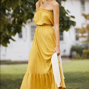 SOLD Daily Practice by Anthropologie Flounced Maxi Dress